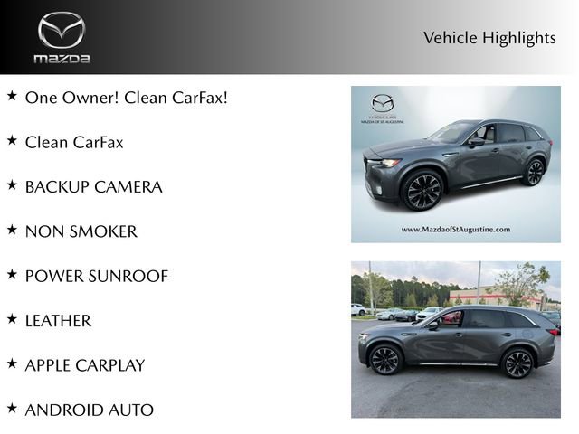 Certified 2025 MAZDA CX-90 3.3 Turbo S w/ Premium Plus image 4