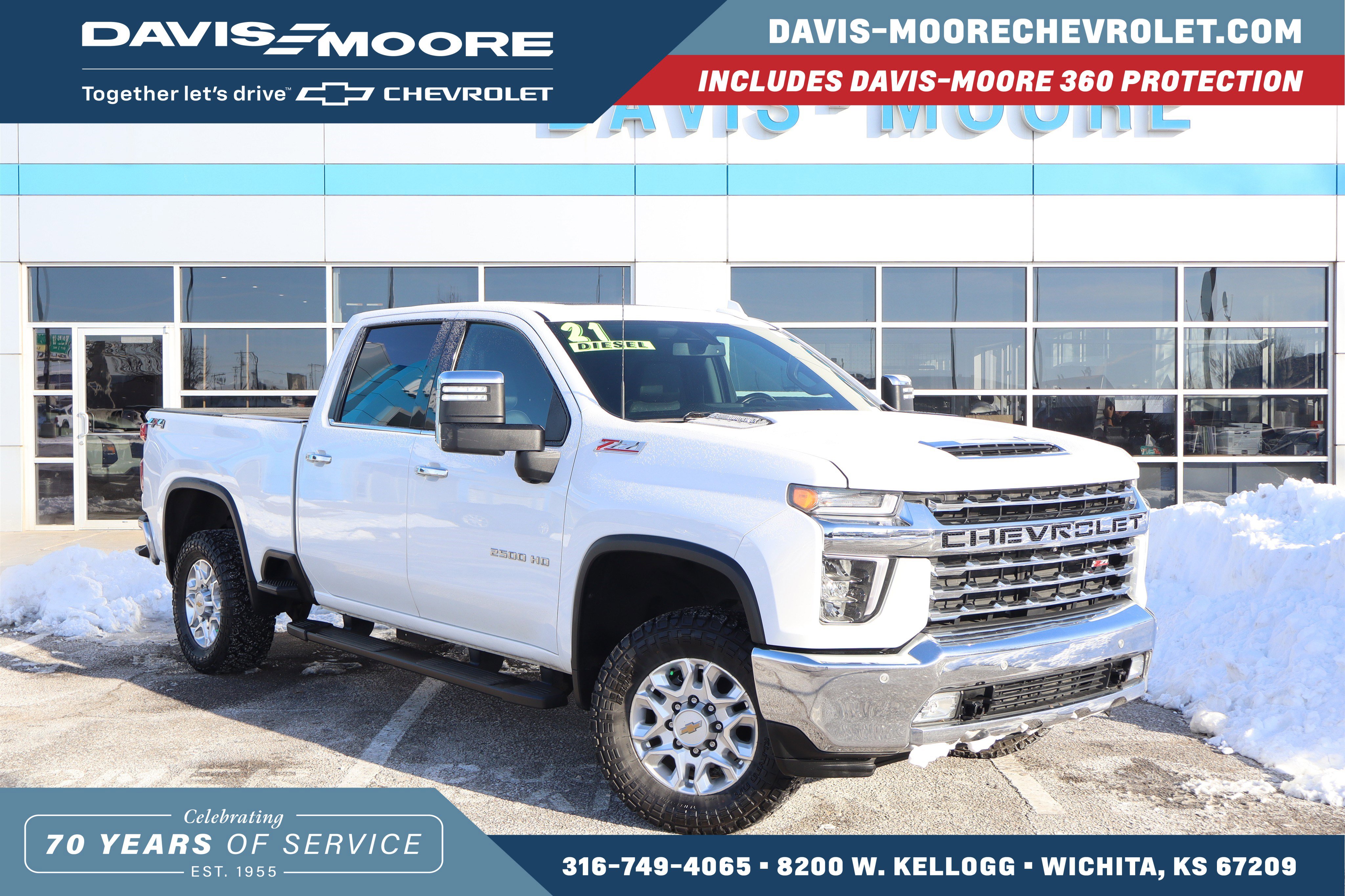 Used 2021 Chevrolet Silverado 2500 LTZ w/ LTZ Convenience Package image 1
