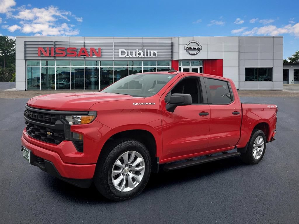 Certified 2022 Chevrolet Silverado 1500 Custom AWD/4WD image 1