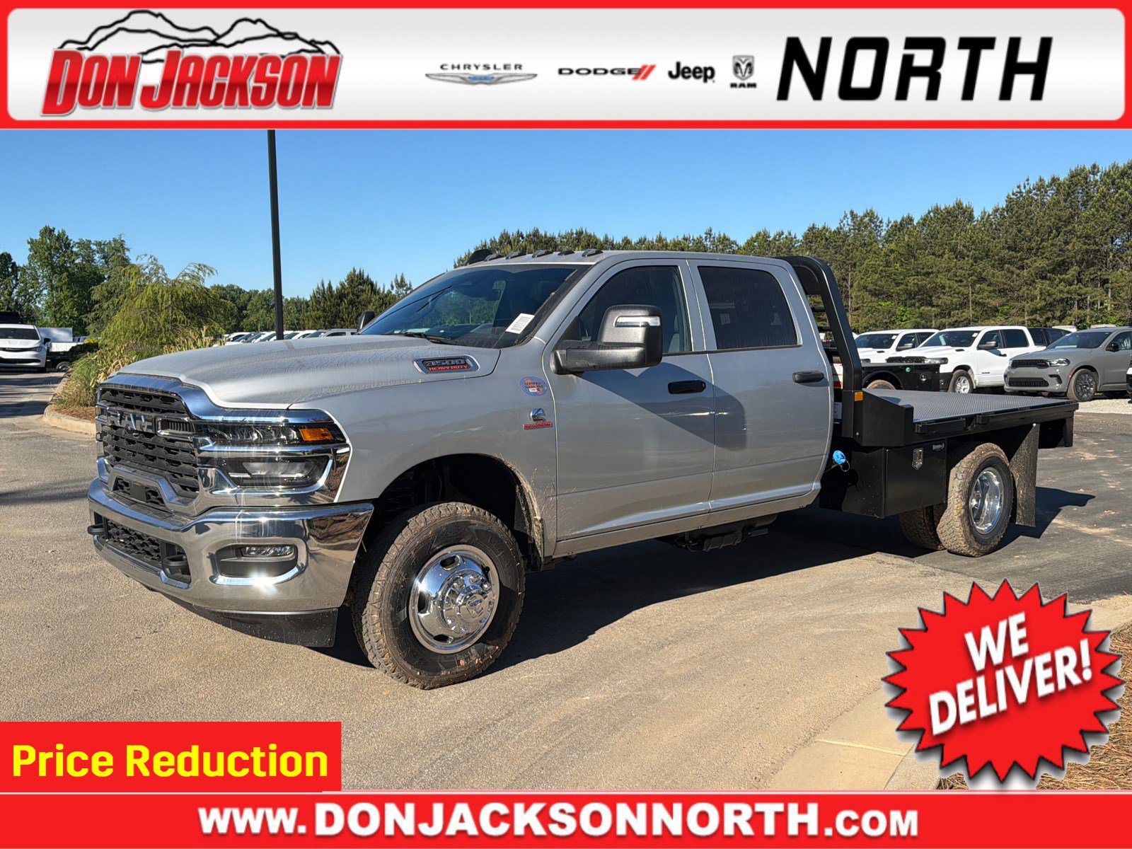 New 2026 RAM 3500 Tradesman w/ Chrome Appearance Group A