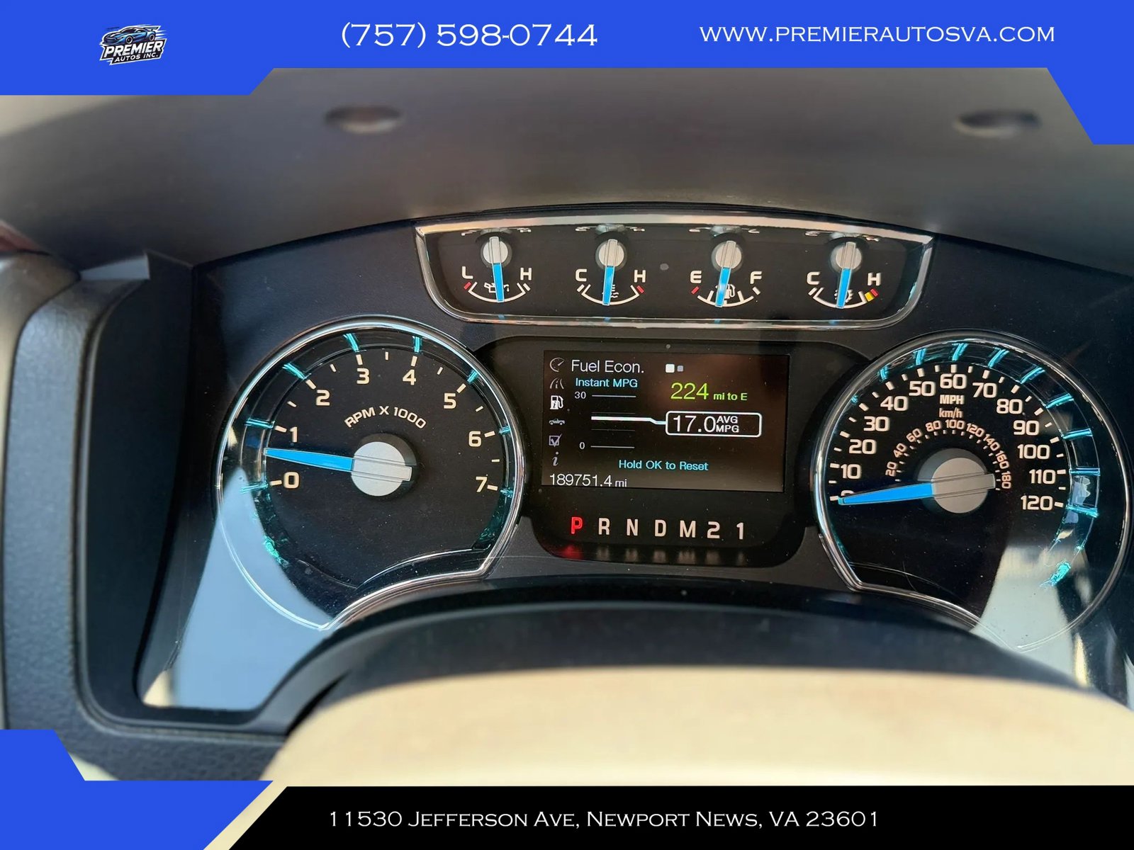 Used 2013 Ford F150 King Ranch w/ King Ranch Luxury Pkg AWD/4WD image 15