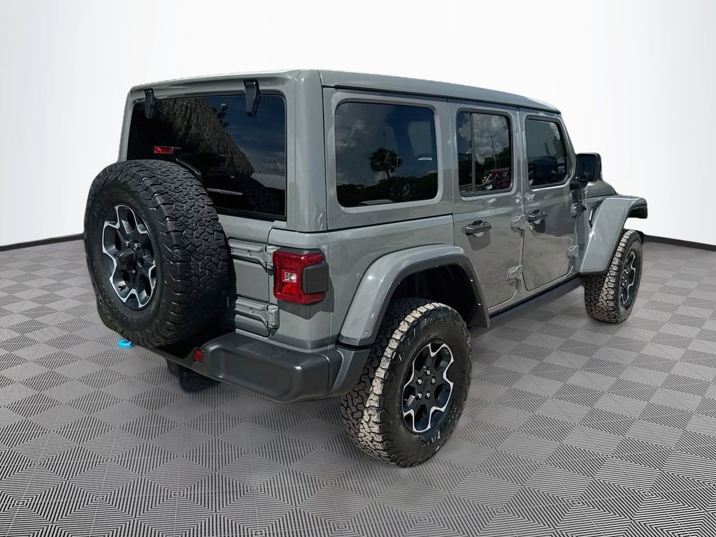 Certified 2023 Jeep Wrangler Unlimited Rubicon 4xe w/ Cold Weather Group AWD/4WD image 6