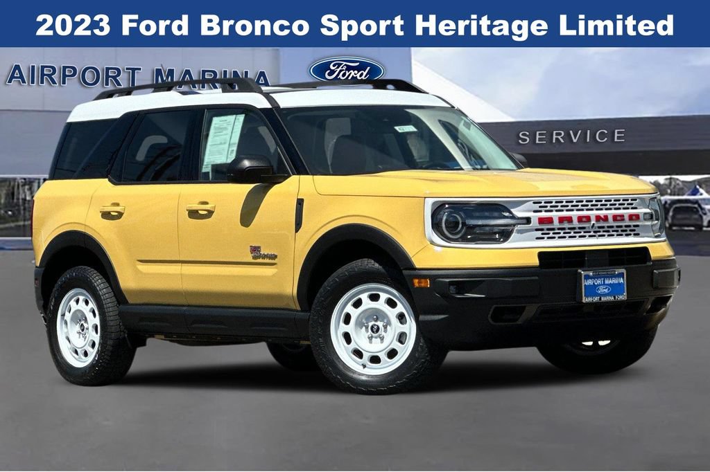 Certified 2023 Ford Bronco Sport Heritage Limited AWD/4WD image 2