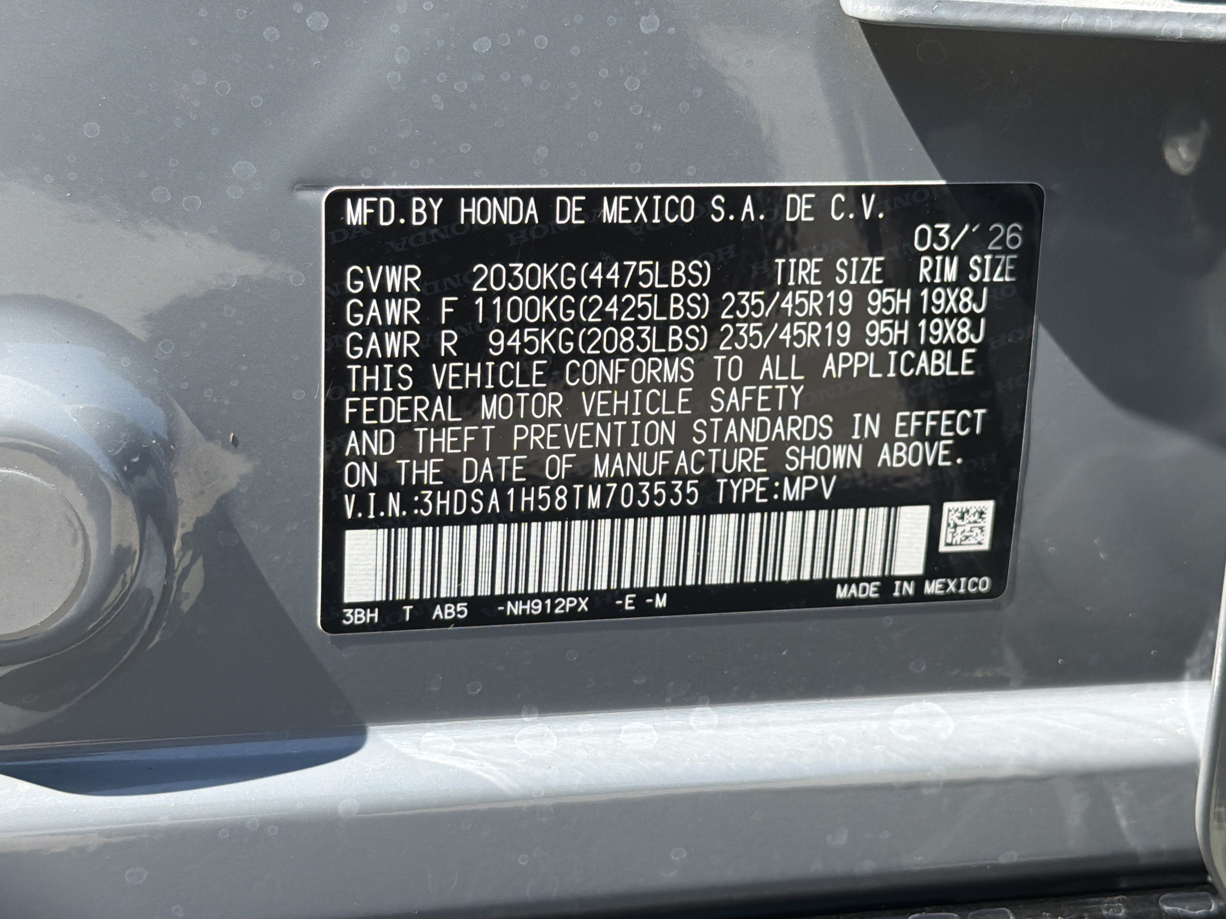 Certified 2026 Acura ADX A-Spec FWD image 34