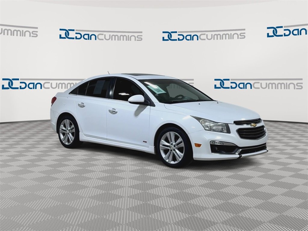 Used 2015 Chevrolet Cruze LTZ w/ Sun, Sound and Sport Package image 2