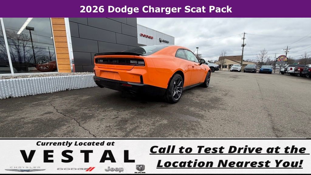 New 2026 Dodge Charger Scat Pack w/ Blacktop Package AWD/4WD image 11