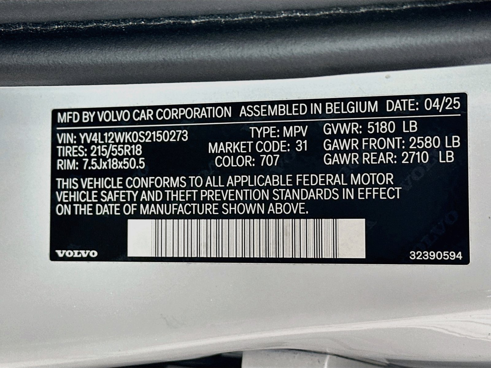 Certified 2025 Volvo V60 B5 Cross Country Plus AWD/4WD image 48