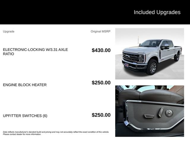 New 2026 Ford F250 King Ranch w/ Chrome Package image 10