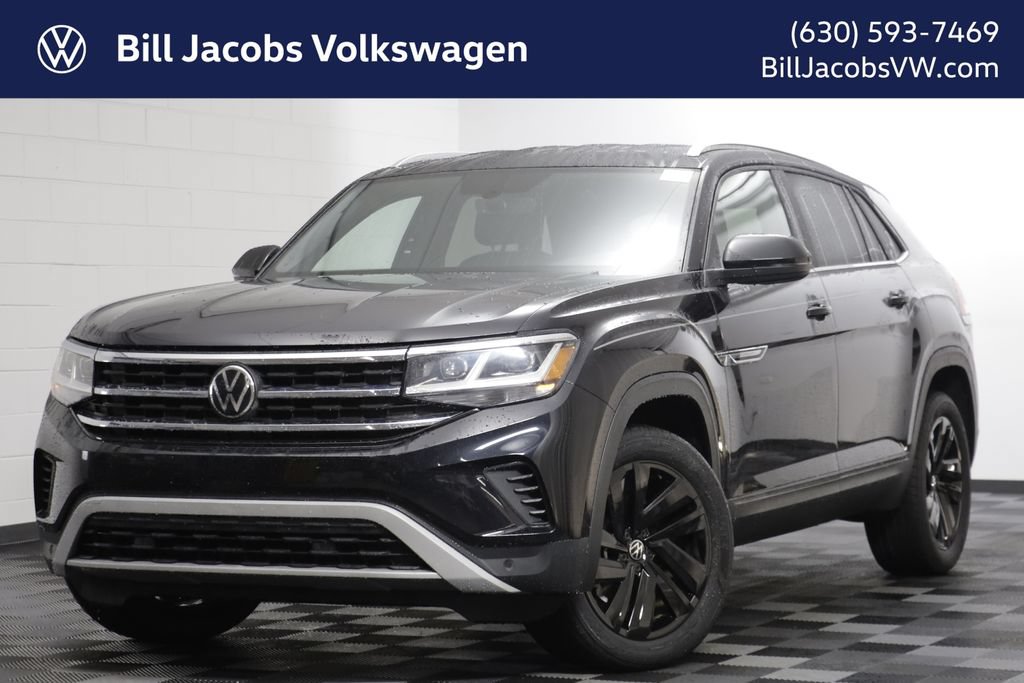 Used 2023 Volkswagen Atlas Cross Sport SE w/ Black Wheel Package