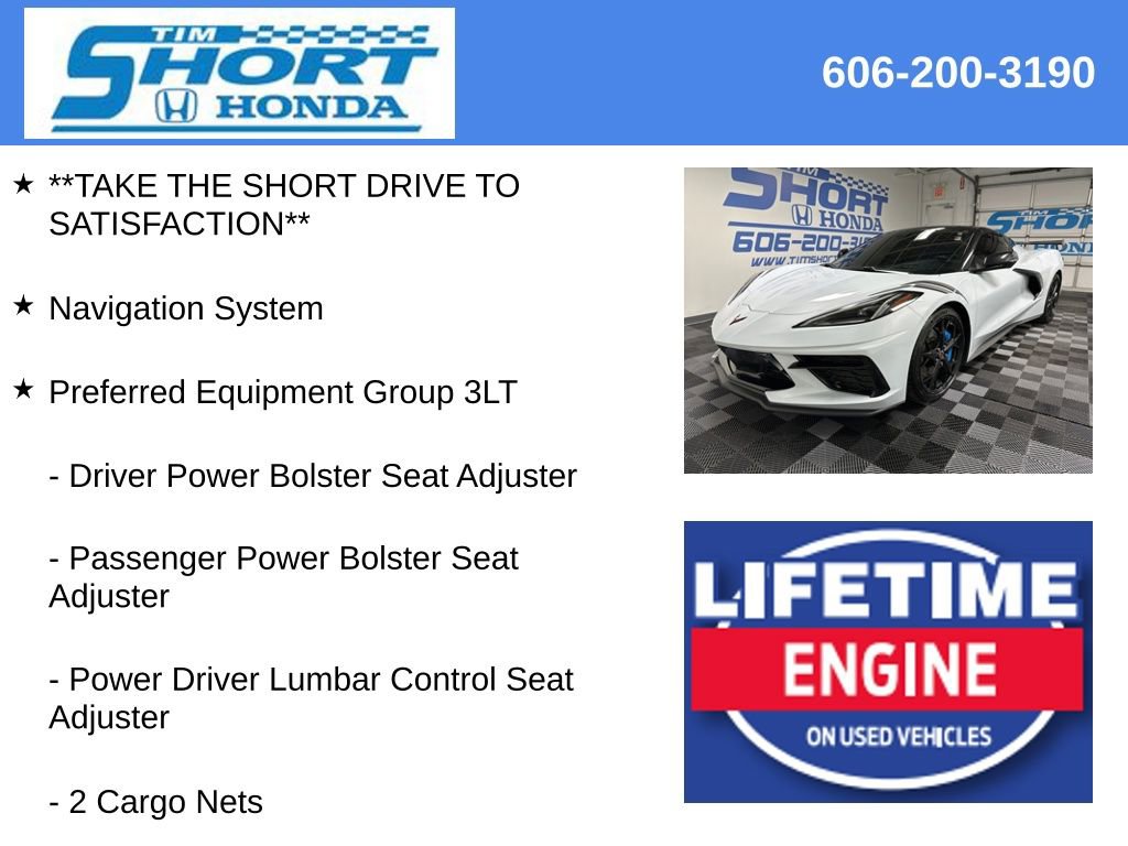 Used 2021 Chevrolet Corvette Stingray Premium Conv w/ Z51 Performance Package image 4