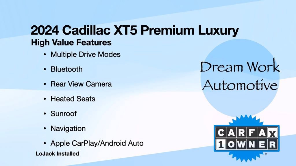 Used 2024 Cadillac XT5 Premium Luxury image 3