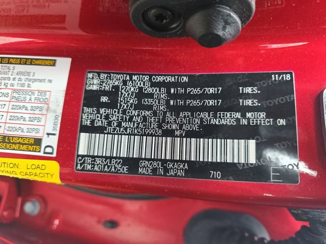 Used 2019 Toyota 4Runner SR5 Premium image 34