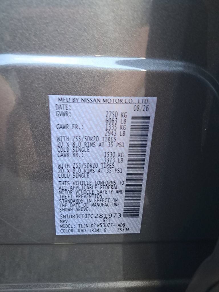 New 2026 Nissan Pathfinder SL AWD/4WD image 31