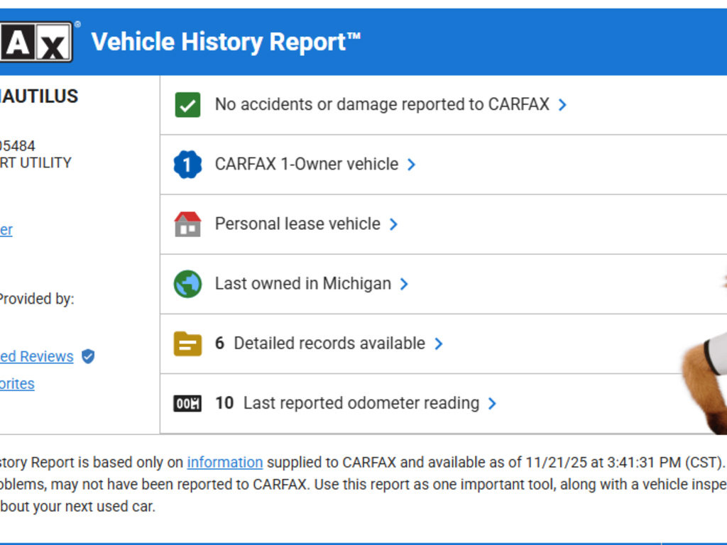 Certified 2023 Lincoln Nautilus Reserve image 8