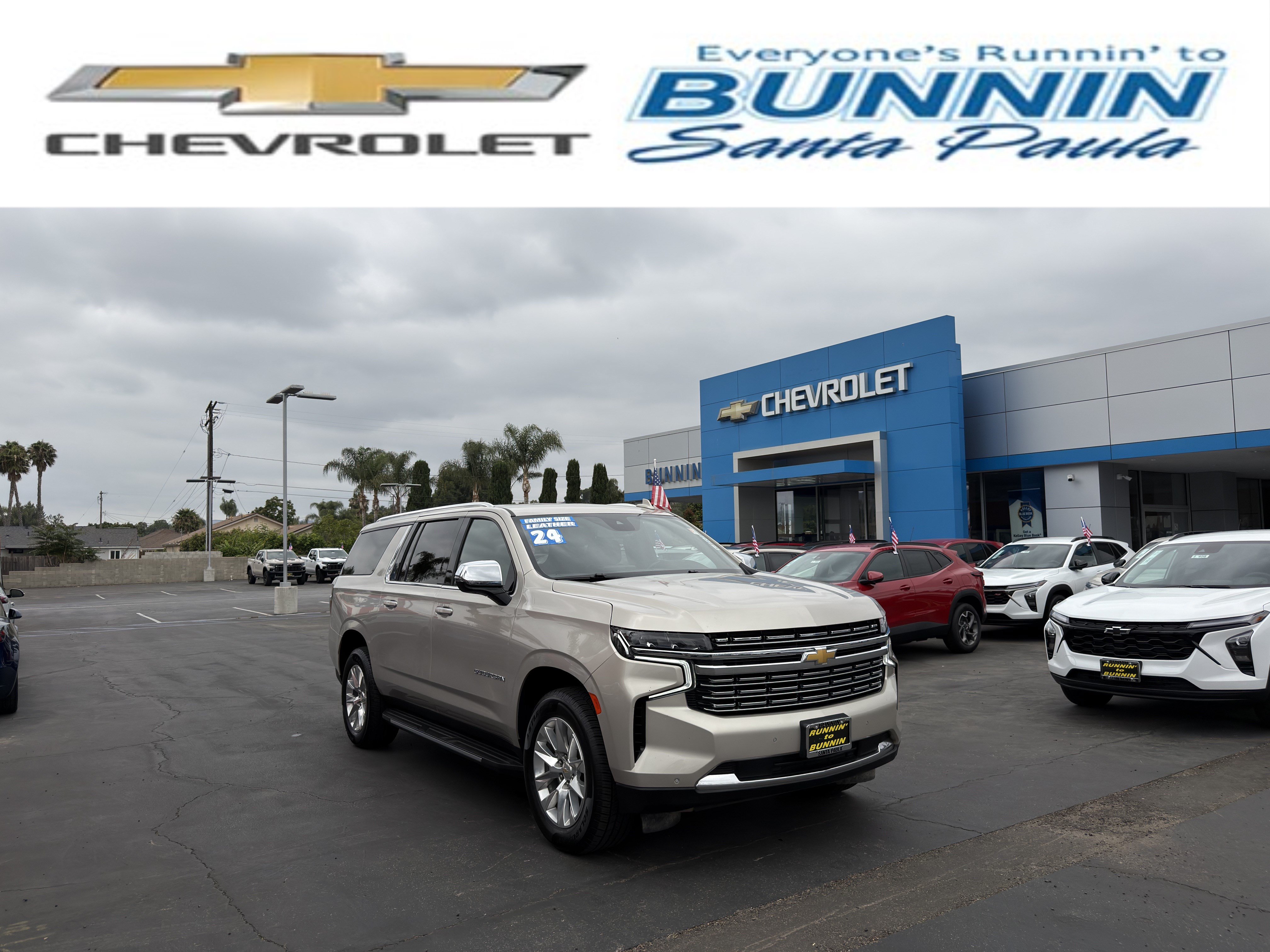 Used 2024 Chevrolet Suburban Premier AWD/4WD image 1