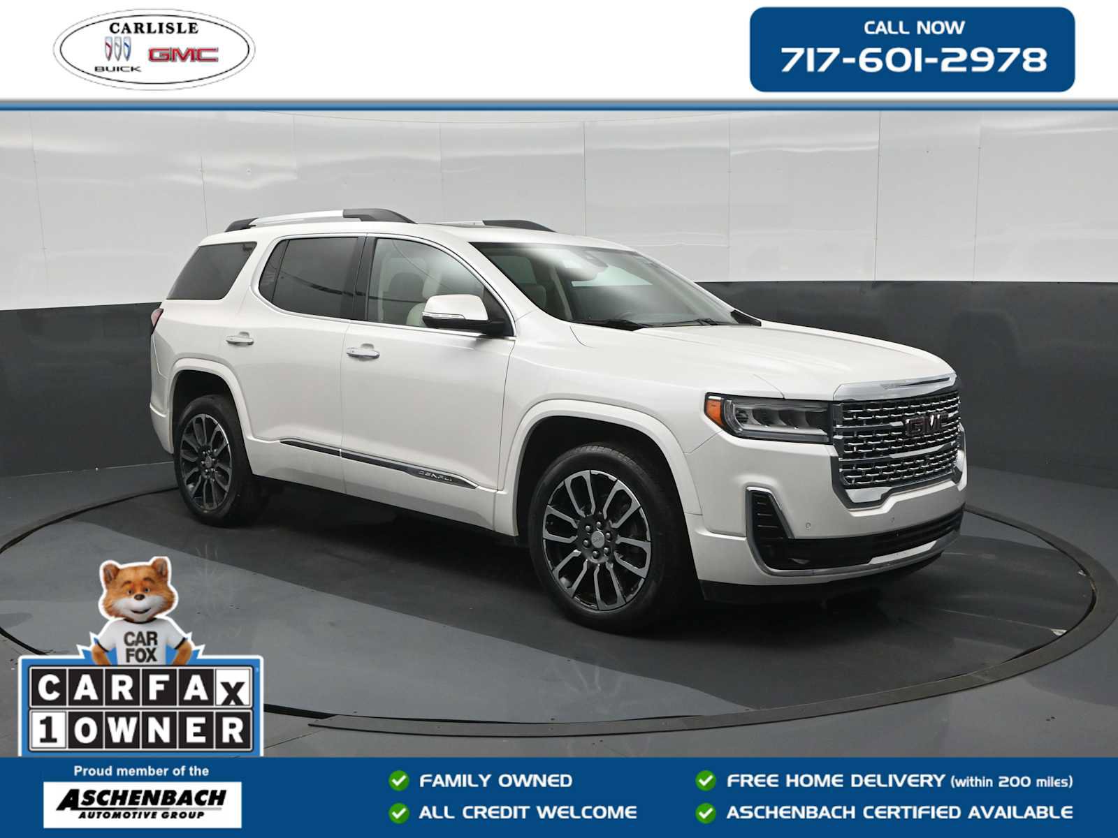 Used 2020 GMC Acadia Denali w/ Technology Package
