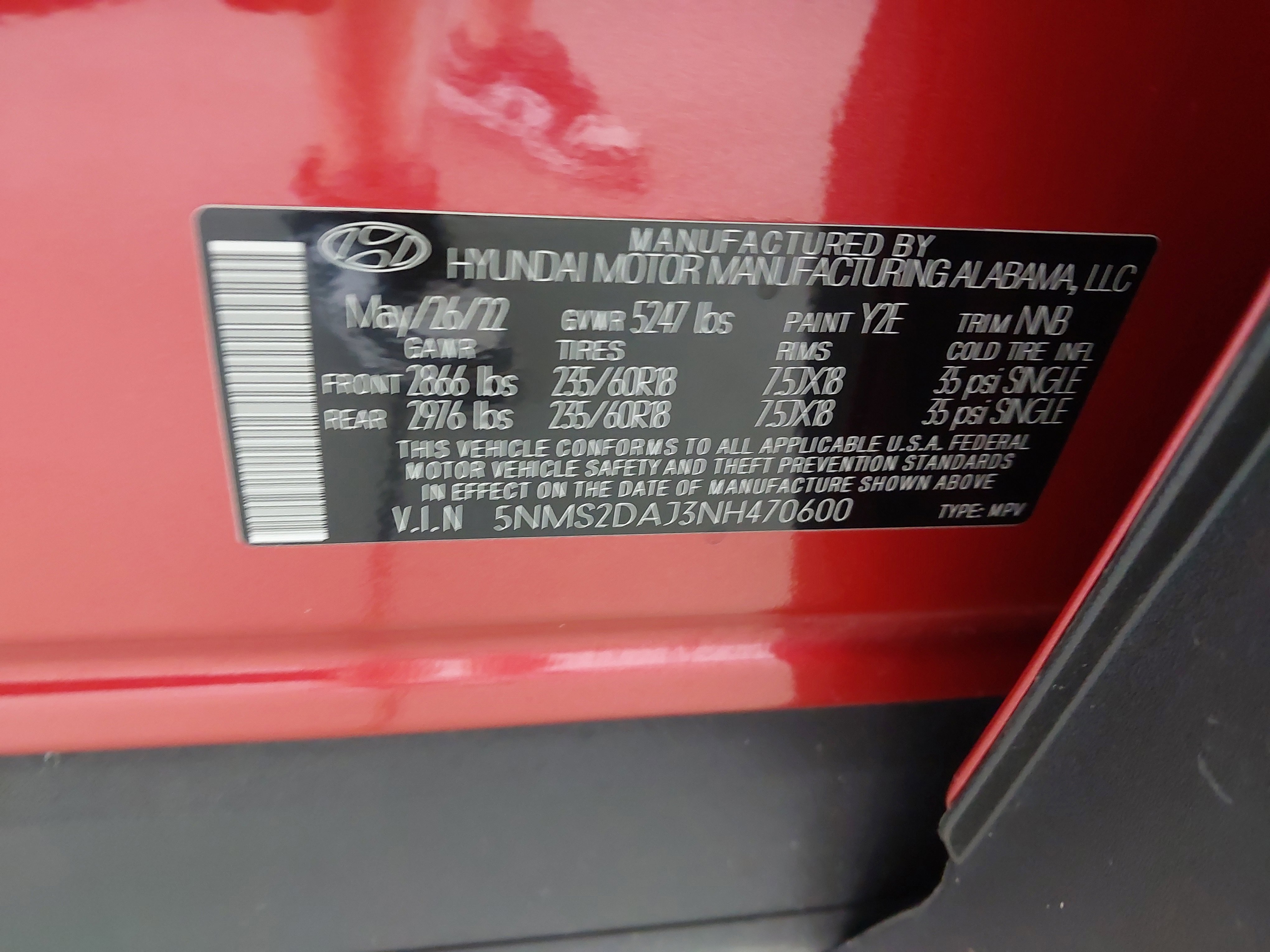 Used 2022 Hyundai Santa Fe SEL w/ Cargo Package image 34