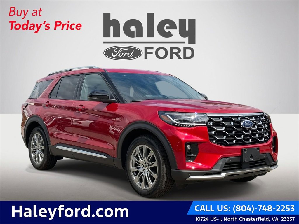 New 2025 Ford Explorer Platinum