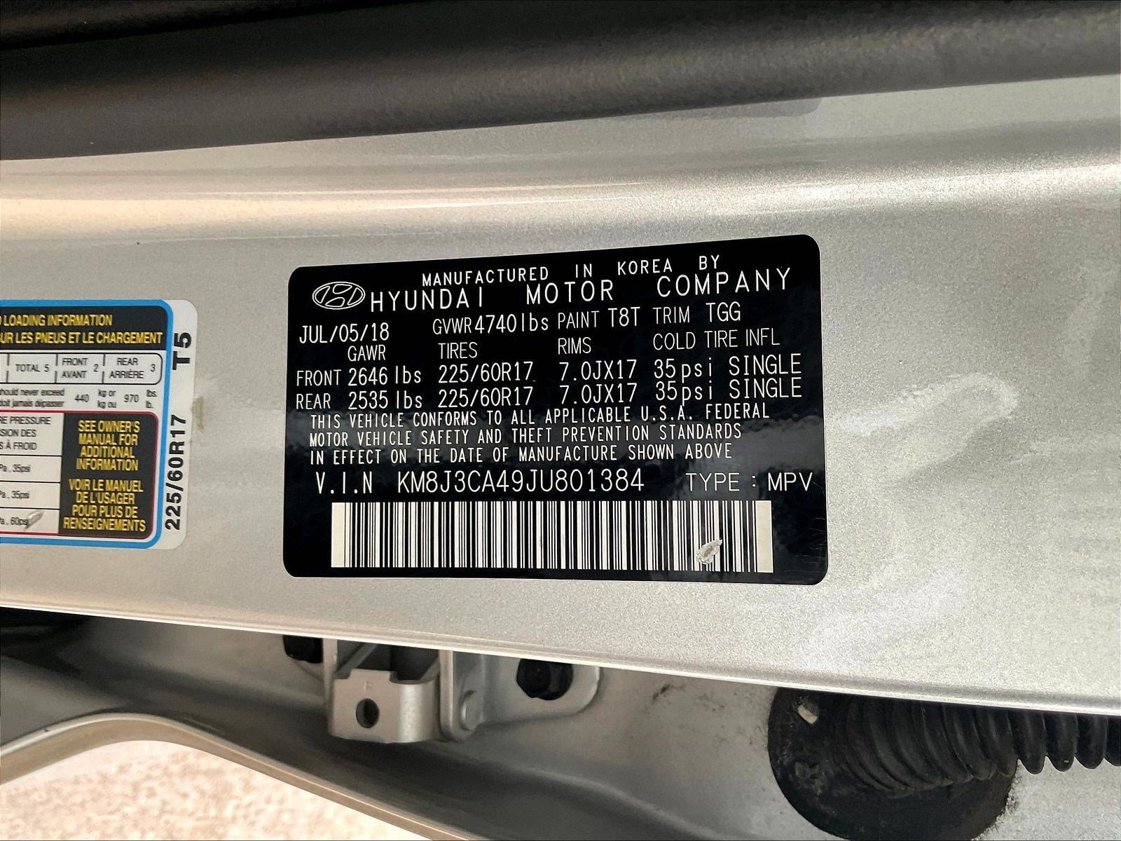 Used 2018 Hyundai Tucson SEL AWD/4WD image 17