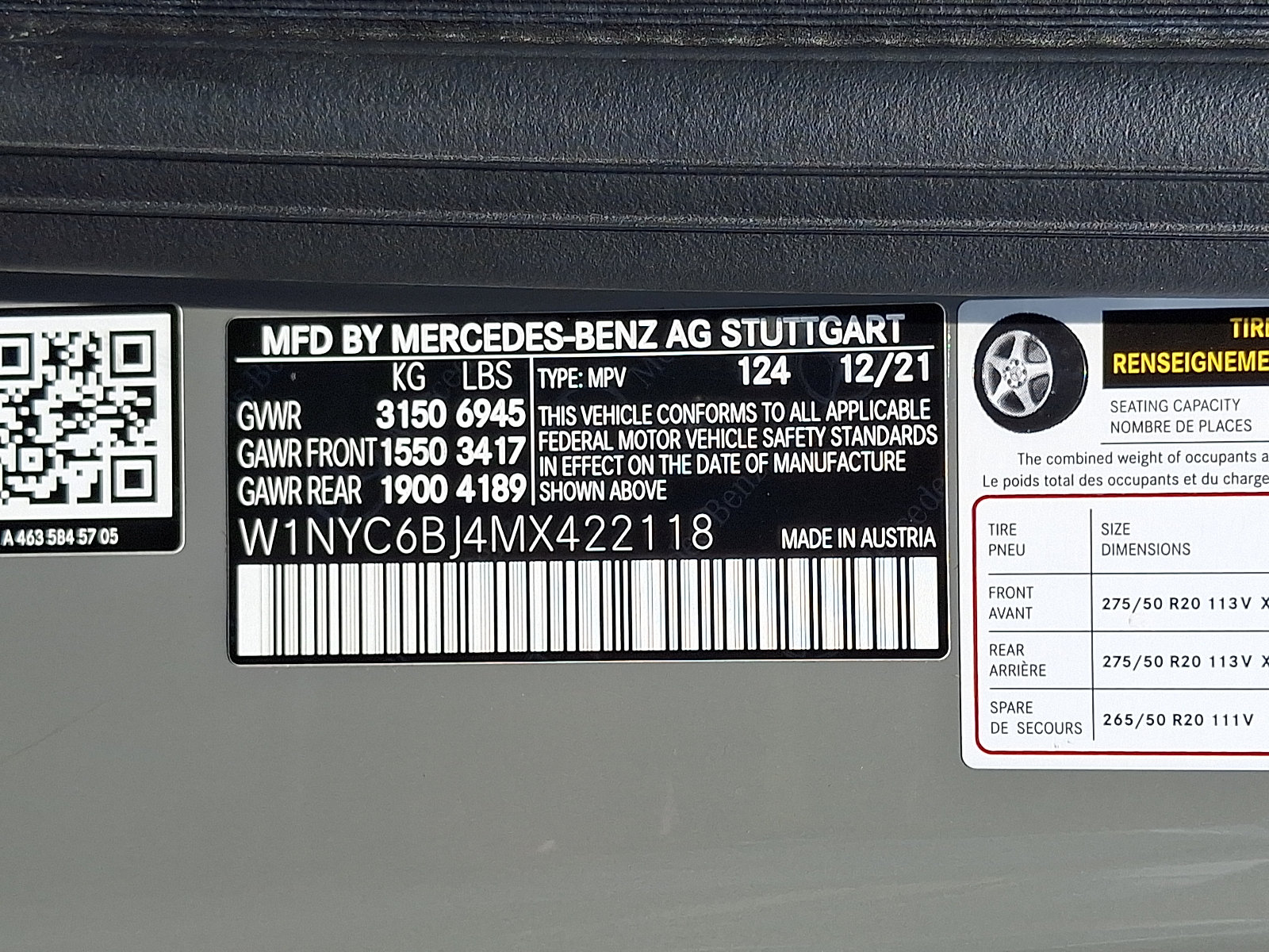 Certified 2021 Mercedes-Benz G 550 image 29