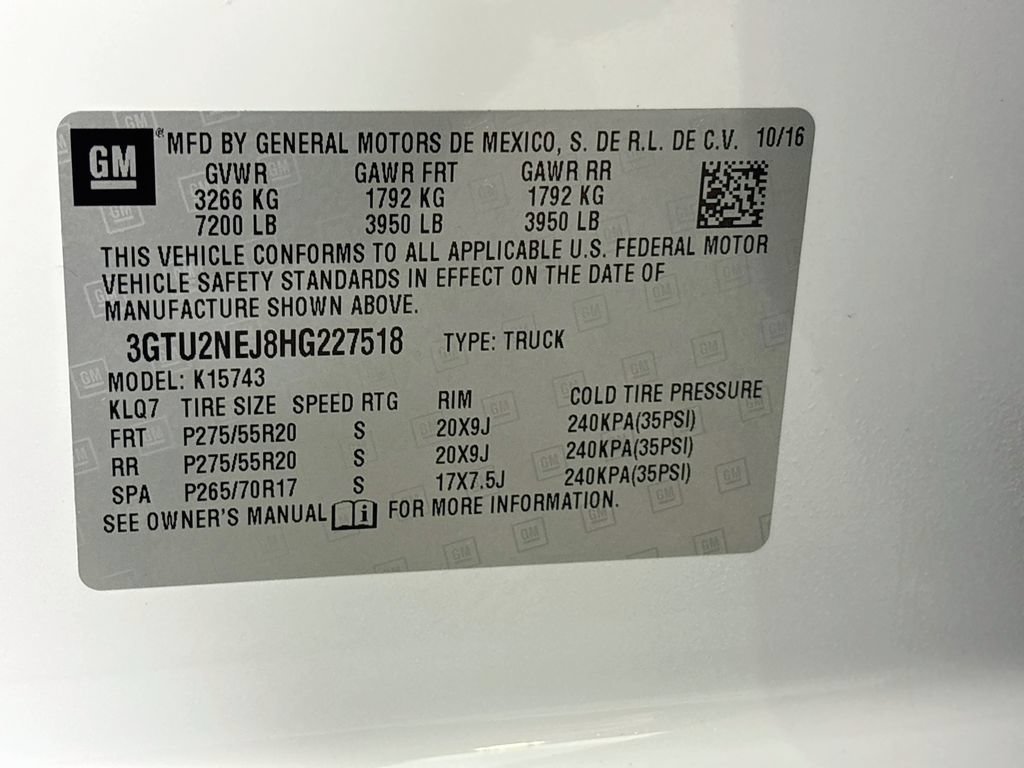 Used 2017 GMC Sierra 1500 SLT w/ SLT Premium Package AWD/4WD image 33
