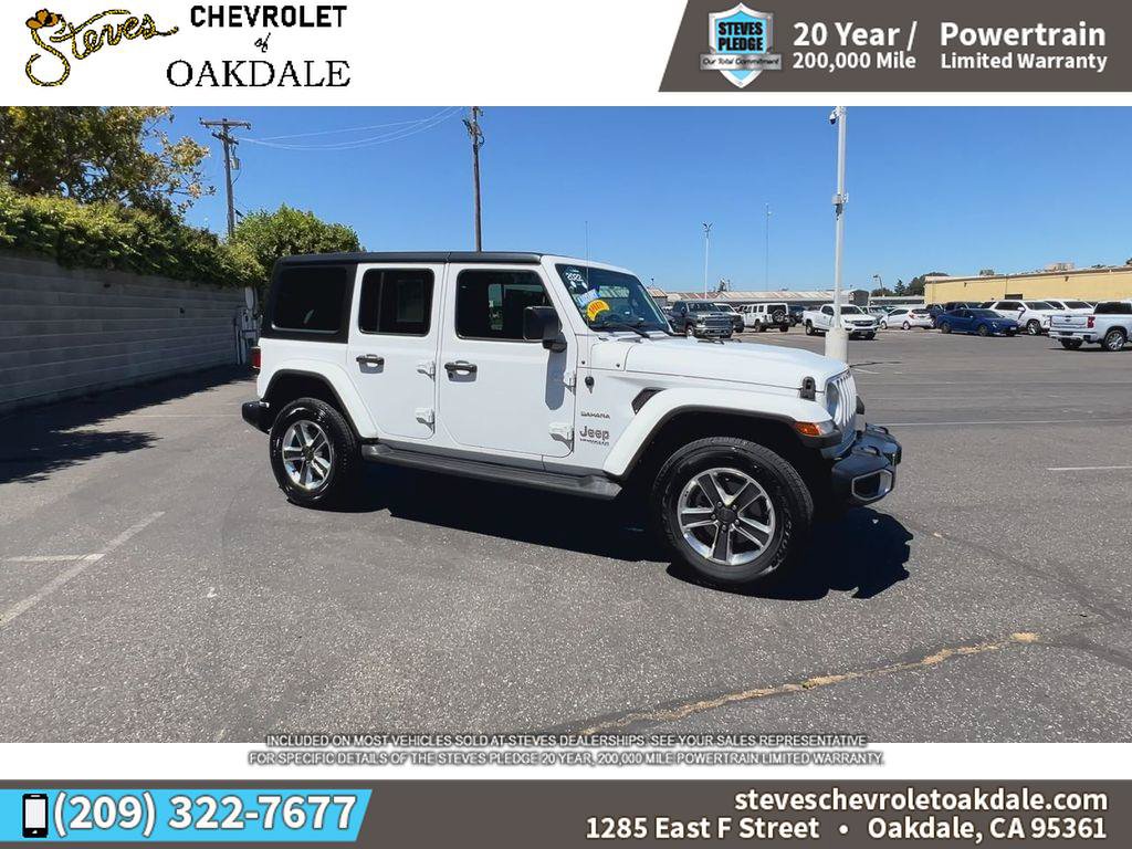 Used 2022 Jeep Wrangler Unlimited Sahara AWD/4WD image 2