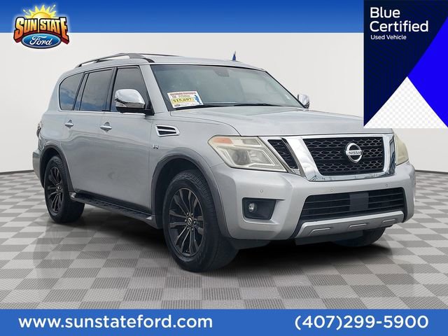 Used 2017 Nissan Armada Platinum w/ Interior Lighting Package image 1