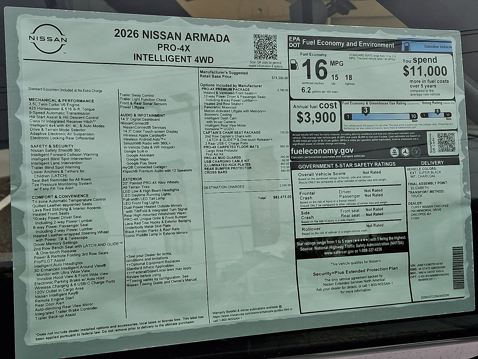 New 2026 Nissan Armada PRO-4X AWD/4WD image 21