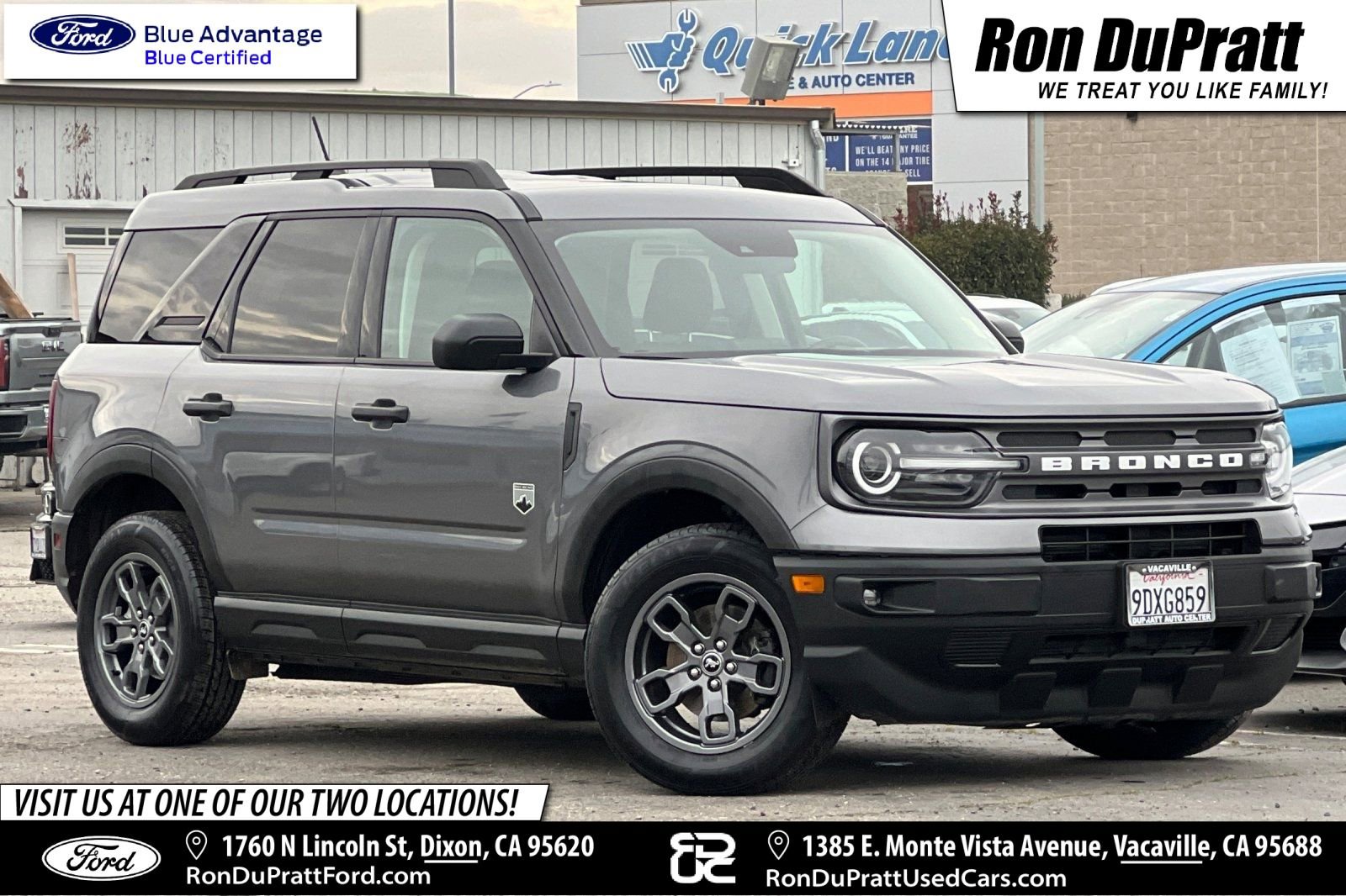 Certified 2022 Ford Bronco Sport Big Bend w/ Convenience Package image 1