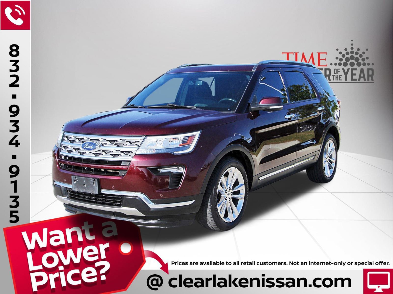 Used 2018 Ford Explorer Limited image 3