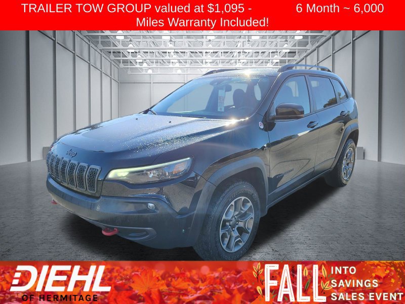 Used 2022 Jeep Cherokee Trailhawk w/ Comfort/Convenience Group AWD/4WD 360° Tour