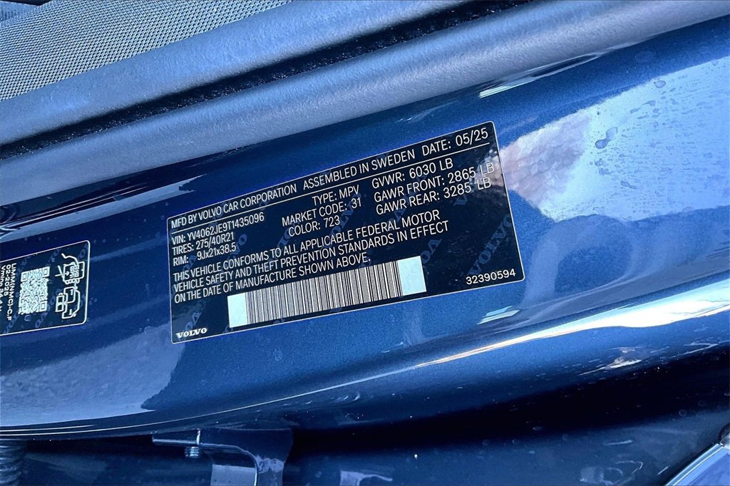 Certified 2026 Volvo XC90 B6 Plus w/ Protection Package Premier image 19