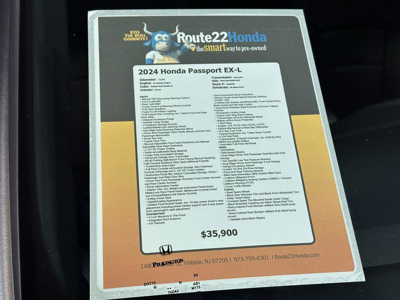 Certified 2024 Honda Passport EX-L image 40