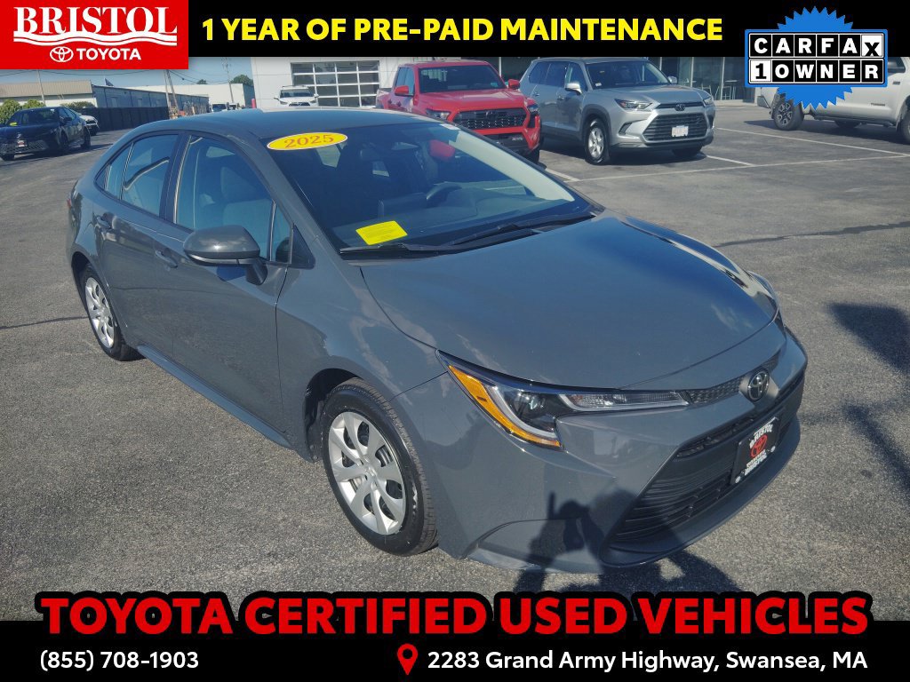 Certified 2025 Toyota Corolla LE