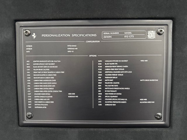 Used 2021 Ferrari 812 GTS RWD image 86