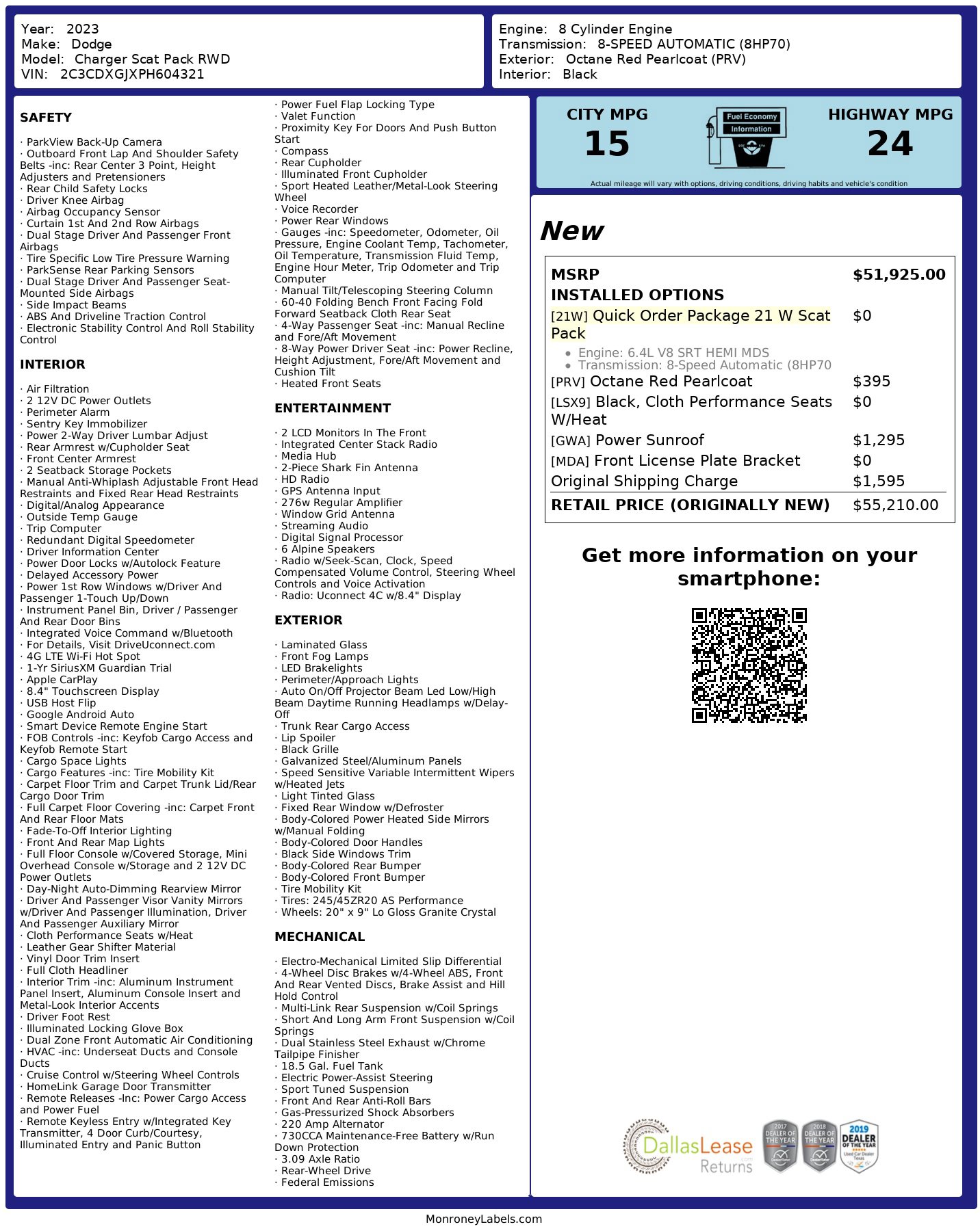 Used 2023 Dodge Charger Scat Pack image 2