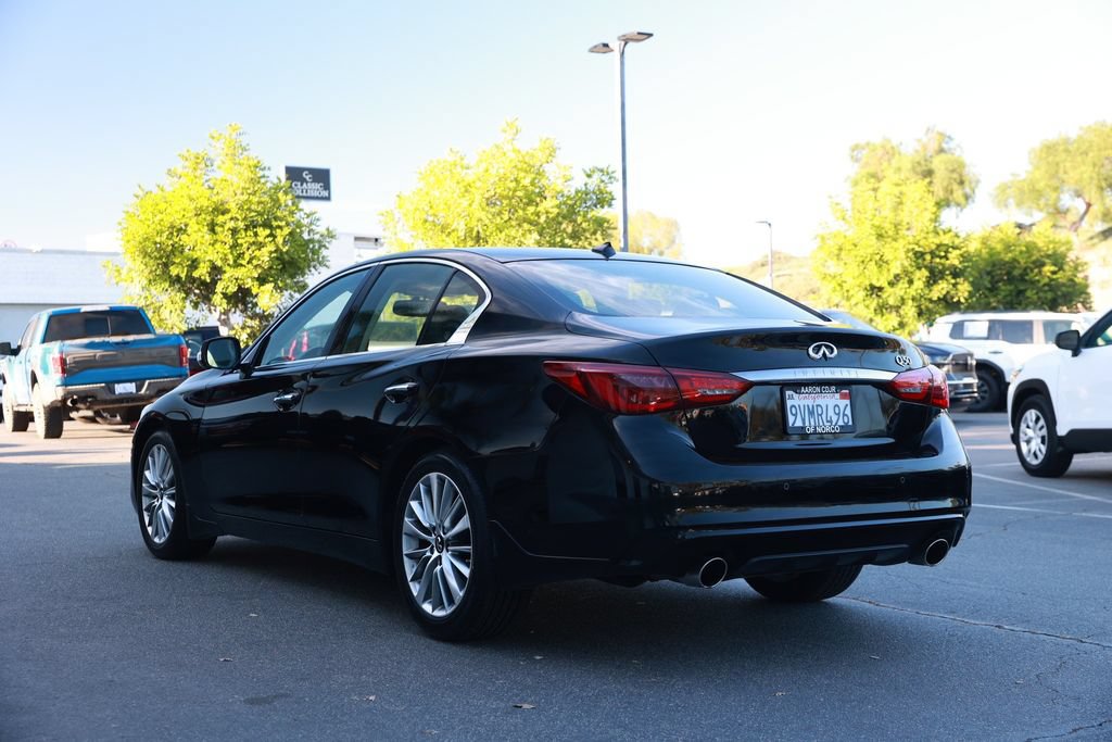 Used 2024 INFINITI Q50 Luxe w/ Cargo Package RWD image 7