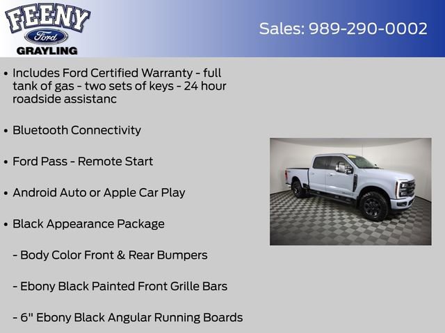 Certified 2024 Ford F350 Lariat w/ Black Appearance Package AWD/4WD image 8
