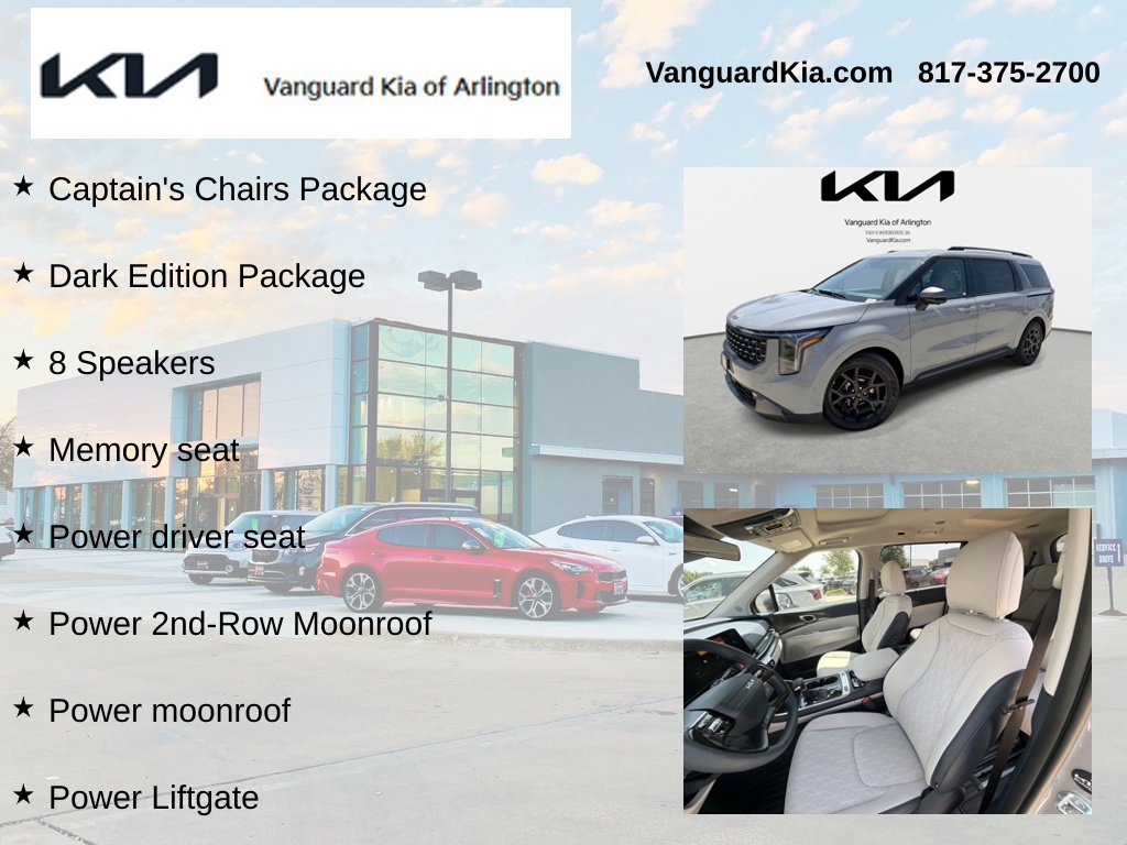 New 2027 Kia Carnival SX w/ Dark Edition Package FWD image 6