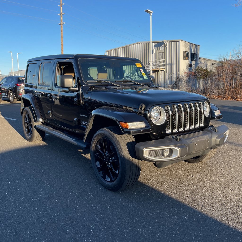 Used 2021 Jeep Wrangler Unlimited Sahara w/ Cold Weather Group image 1