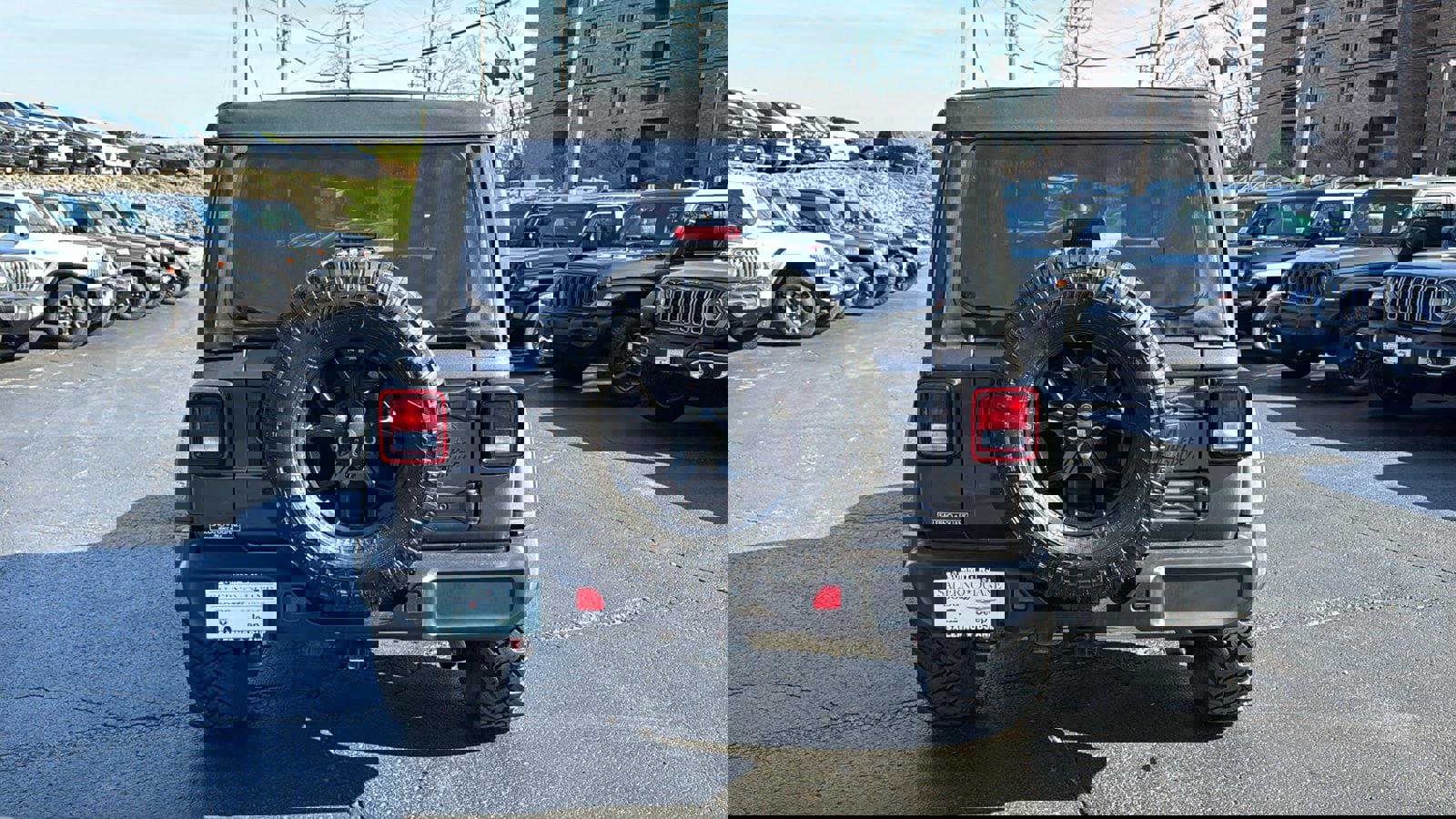 Certified 2025 Jeep Wrangler Sport image 8