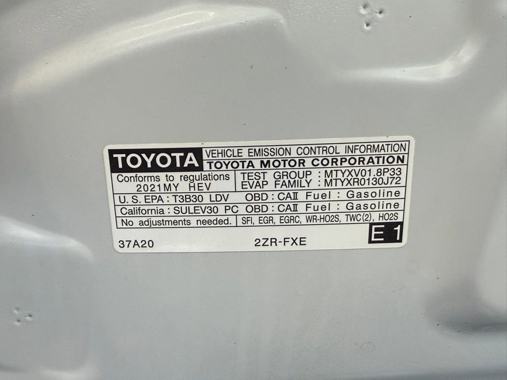 Certified 2021 Toyota Prius image 36