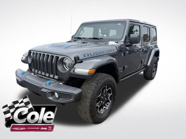 Used 2022 Jeep Wrangler Unlimited Rubicon 4xe w/ Cold Weather Group 360° Tour