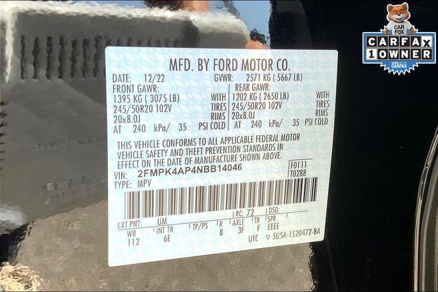 Used 2022 Ford Edge ST image 30