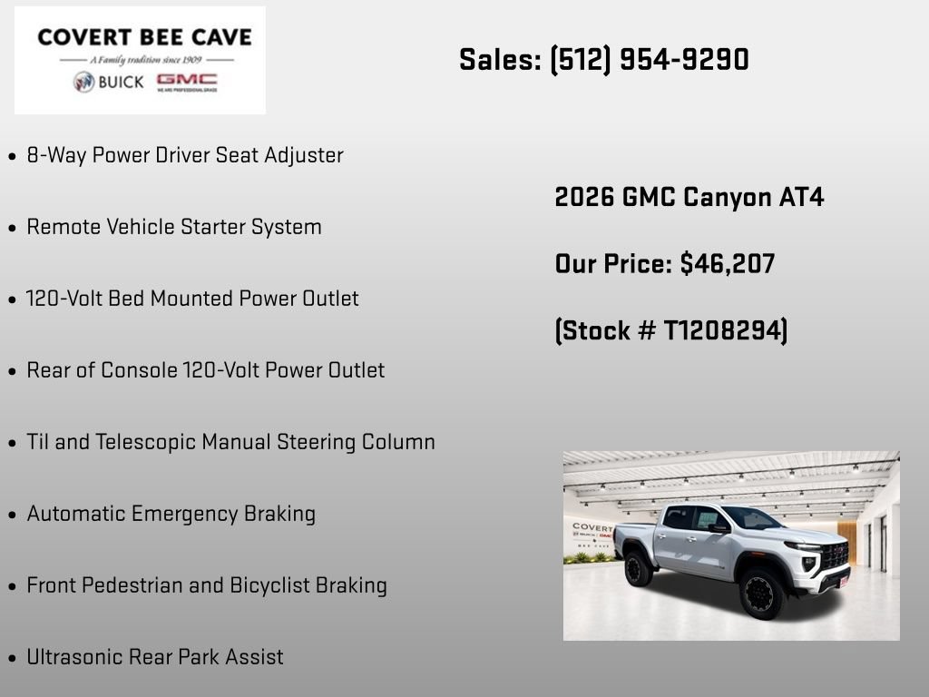 New 2026 GMC Canyon AT4 AWD/4WD image 24