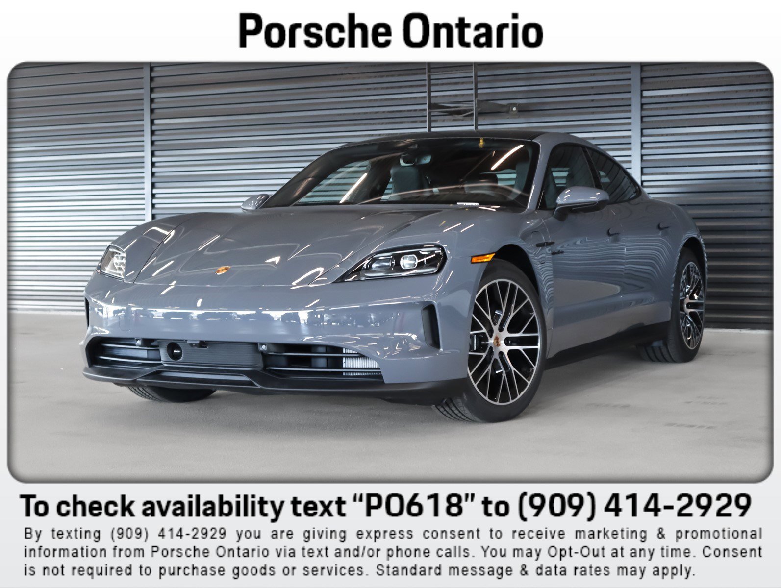 New 2026 Porsche Taycan image 1