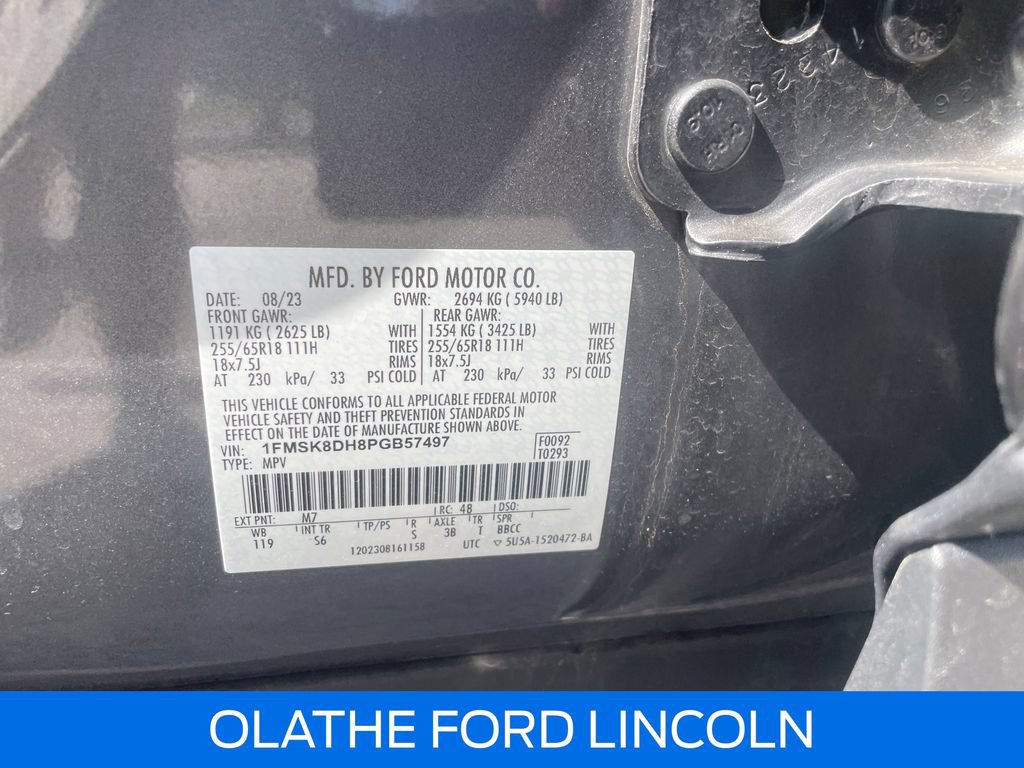 Certified 2023 Ford Explorer XLT w/ Equipment Group 202A AWD/4WD image 24