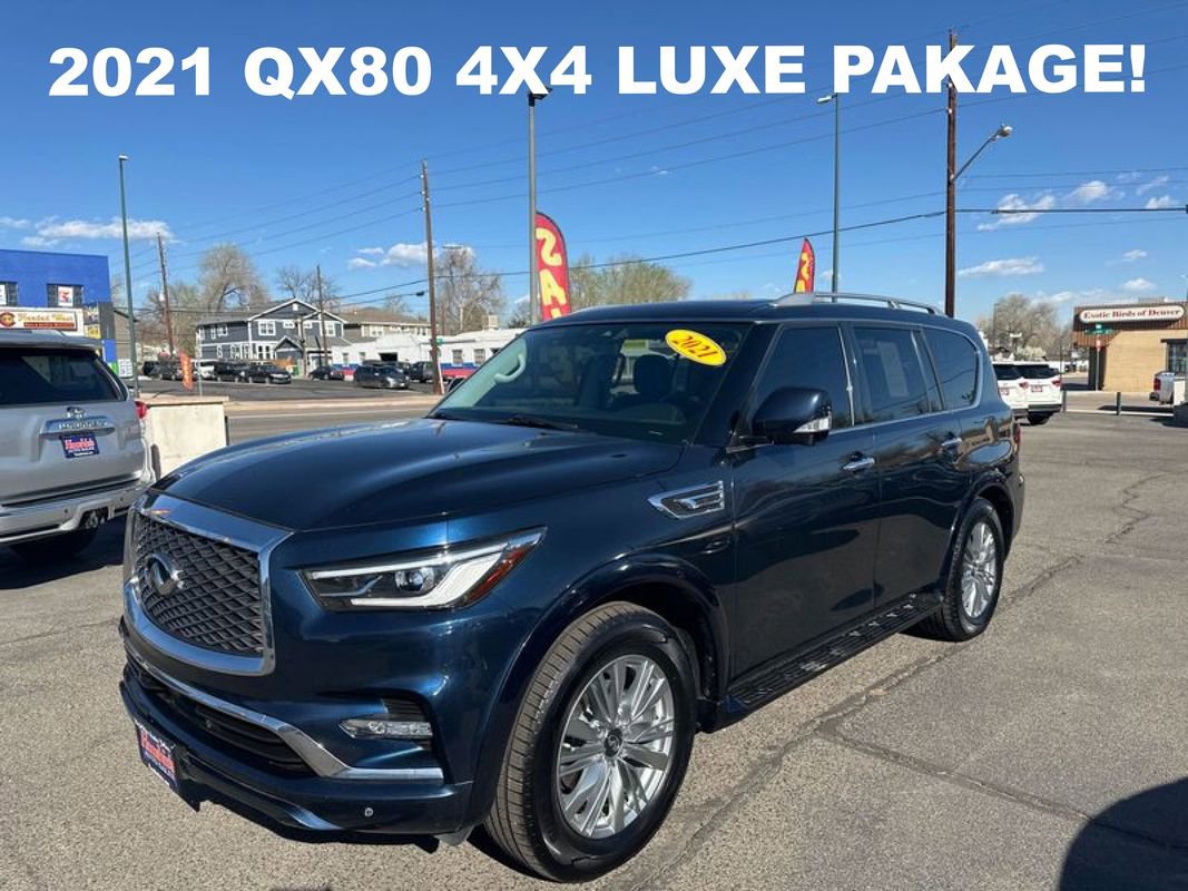 Used 2021 INFINITI QX80 Luxe image 1