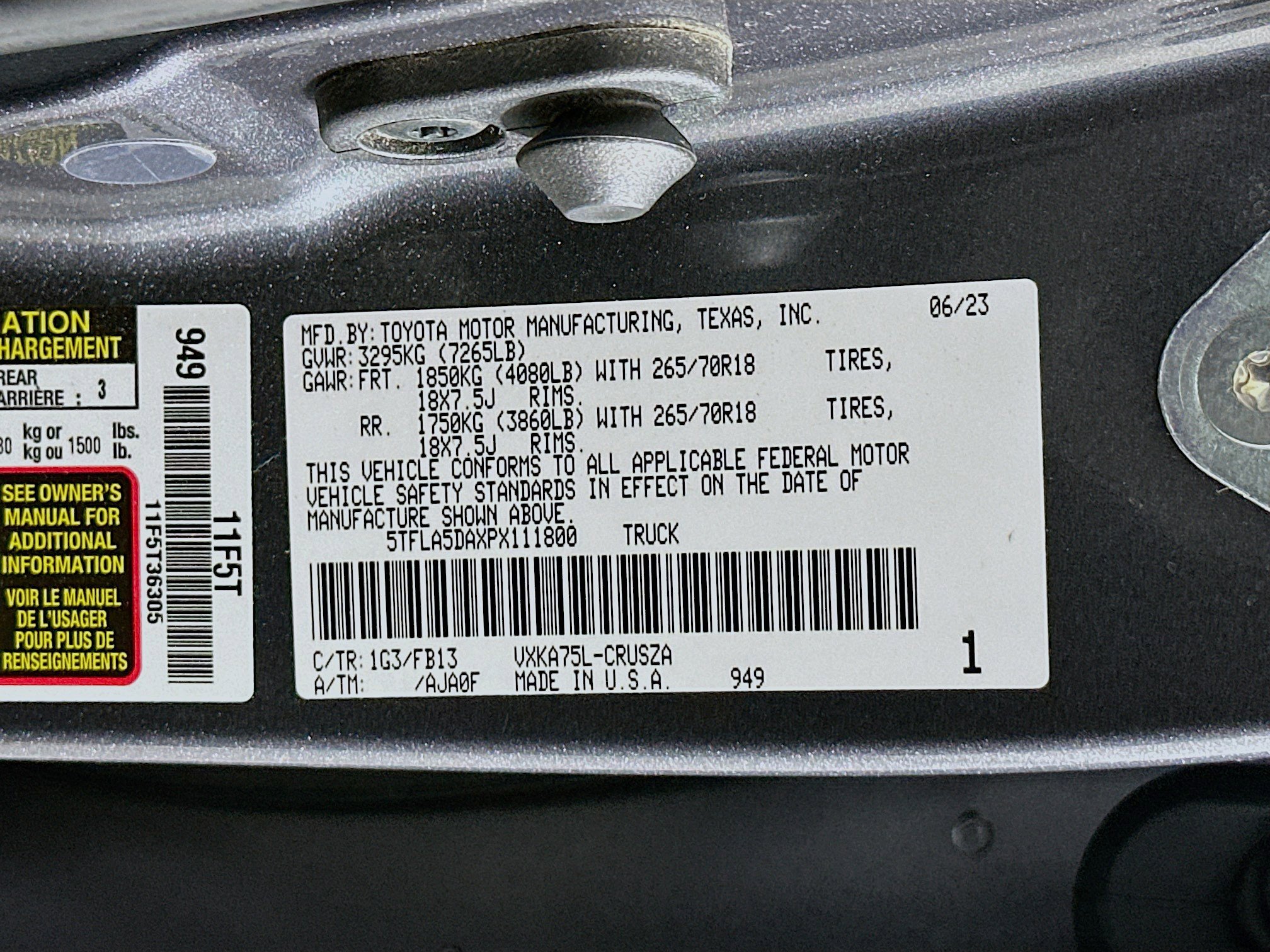 Used 2023 Toyota Tundra SR5 image 12