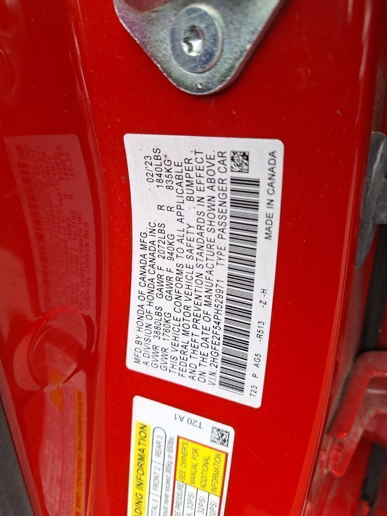 Used 2023 Honda Civic Sport image 32
